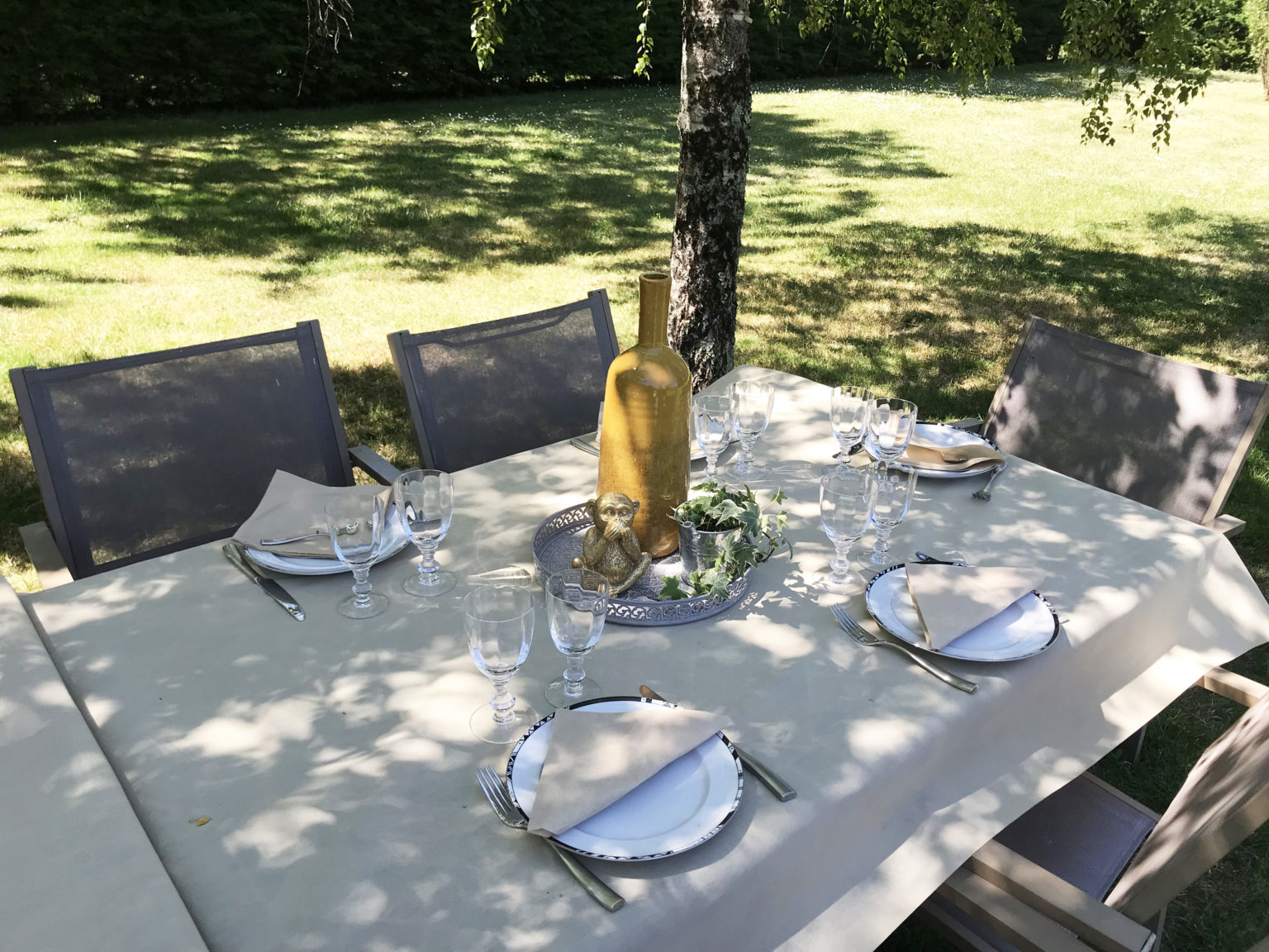 table jardin